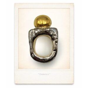 Ceramic Ring "Om" - 16.0 mm/ 16.9mm/ 17.7 mm