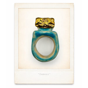 Ceramic Ring "Thomas Edison" - 19.0 mm