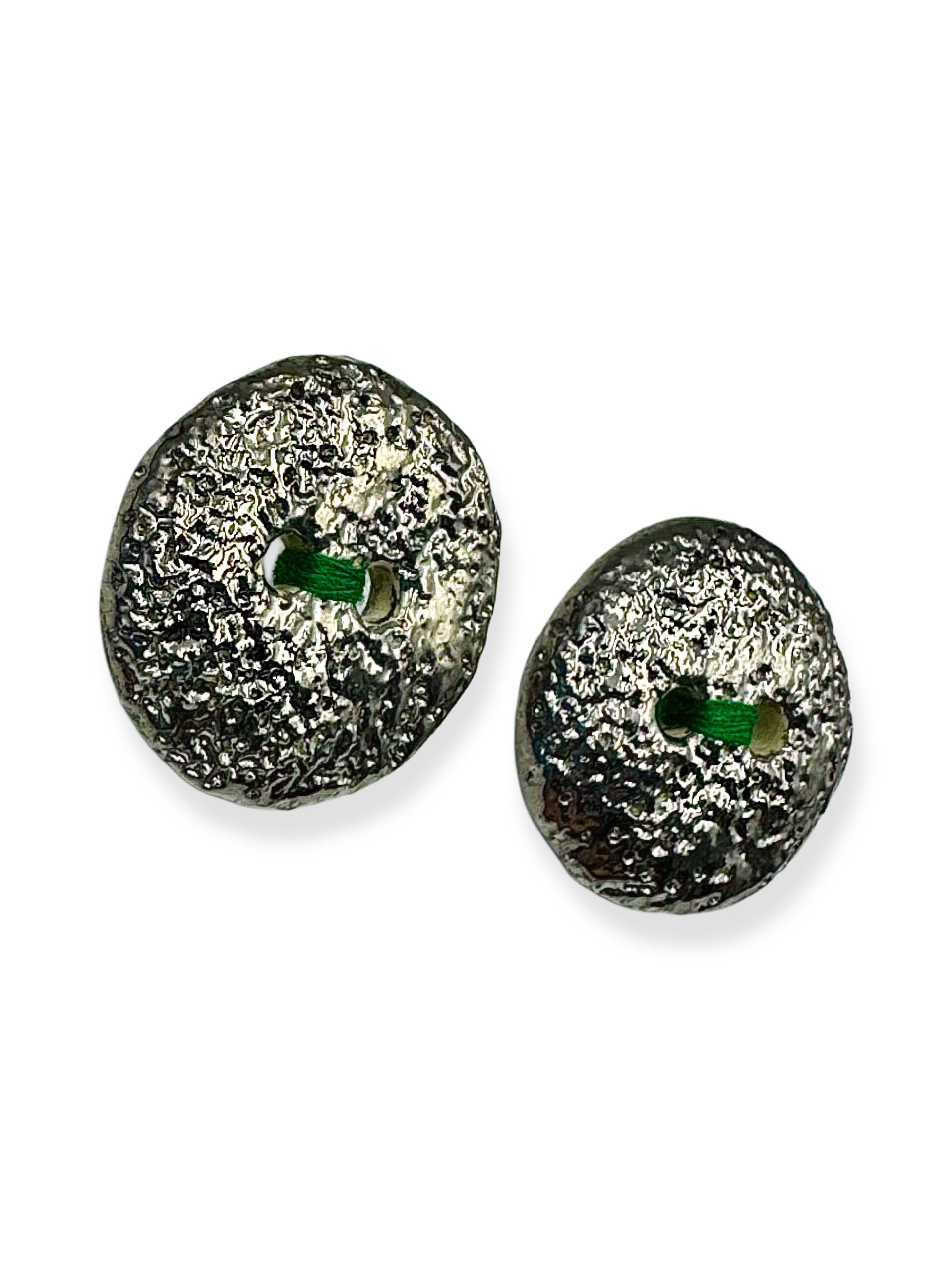 Ceramic Earring "Buttons-Up!" - Image 2