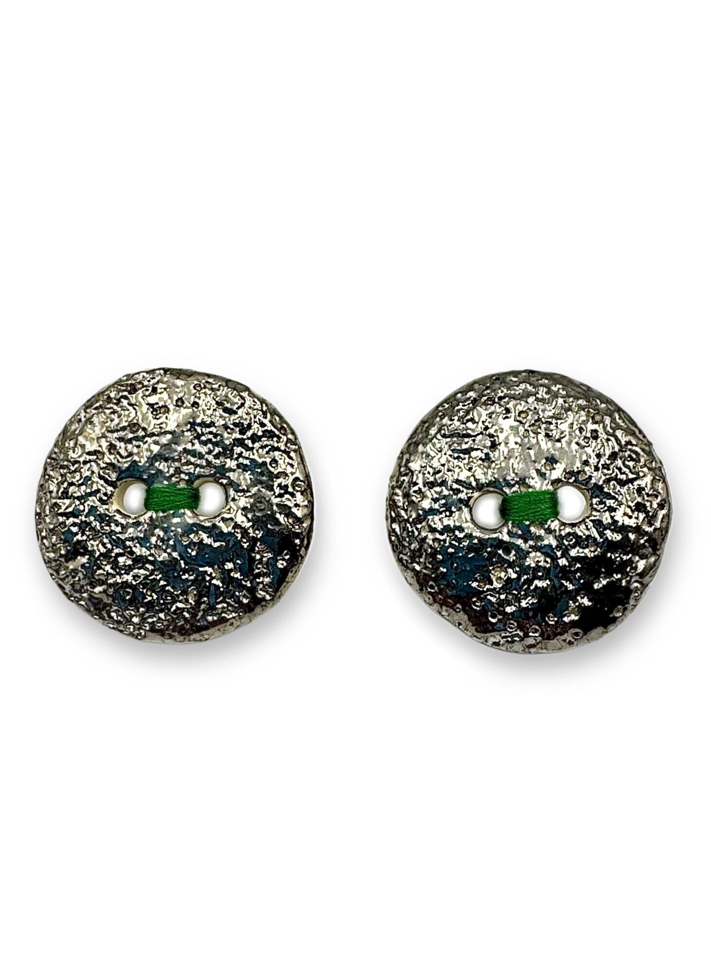Ceramic Earring "Buttons-Up!"
