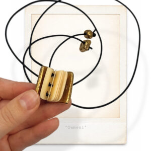 Ceramic Necklace "Cartea Sufletului"
